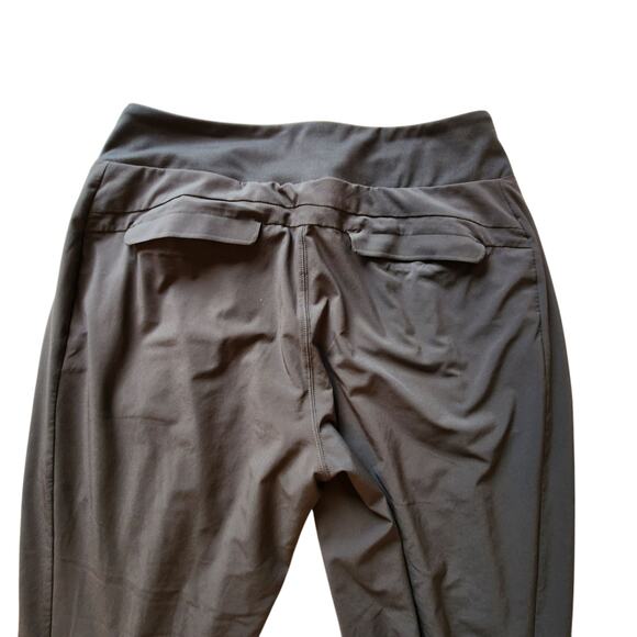 Athleta Soho lined joggers, loose fit gray pants, ultra soft lining, size 12 - Picture 6 of 11